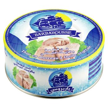 Тунець Barbarouse цілий в олії 140г ж/б - купить, цены на Grono - фото 1