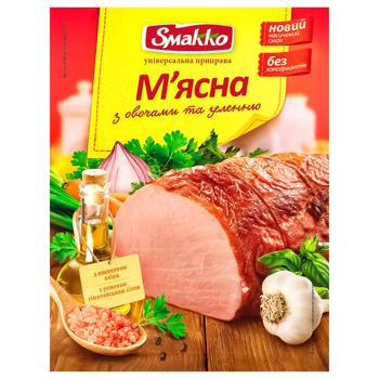 Приправа Smakko со вкусом мяса с овощами и зеленью универсальная 80г - купить, цены на Auchan - фото 2