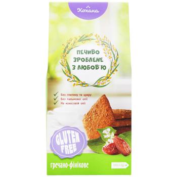 Kohana Gluten Free and Sugar Free Buckwheat-Date Cookies 170g - buy, prices for - photo 2