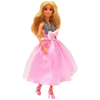 Лялька Shantou Yisheng Classic Anlily Pink dress (616525) - купити, ціни на Auchan - фото 2