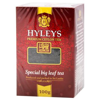 Чай чорний Hyleys крупнолистовий 100г - купити, ціни на ULTRAMARKET - фото 1