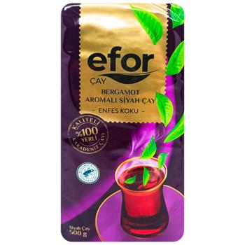 Чай чорниий Efor з бергамотом 500г - купити, ціни на КОСМОС - фото 3