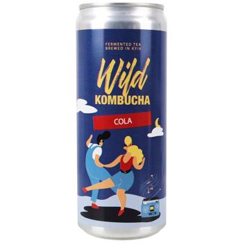 Комбуча Kombucha Wild Кола 0,33 л - купить, цены на Эпицентр FOOD - фото 1