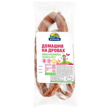 Yatran Homemade On Firewood Semi-smoked Sausage Top Grade - buy, prices for Auchan - photo 1