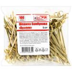 4Horeca Skewer Bamboo Knot 9cm 100pcs