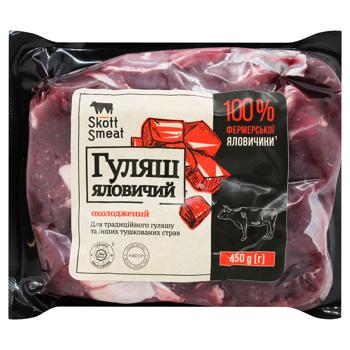 Skott Smeat Chilled Beef Goulash 450g - buy, prices for METRO - photo 1