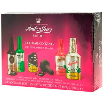 Anthon Berg Dark Chocolate with Cocktail Cream Candies 62g - buy, prices for Supermarket "Kharkiv" - photo 2