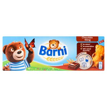 Пирожное Barni бисквитное с шоколадной начинкой 150г - купить, цены на Auchan - фото 6
