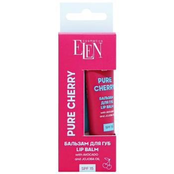 Бальзам для губ Elen Cosmetics Pure Cherry 10мл - купить, цены на Чудо Маркет - фото 2