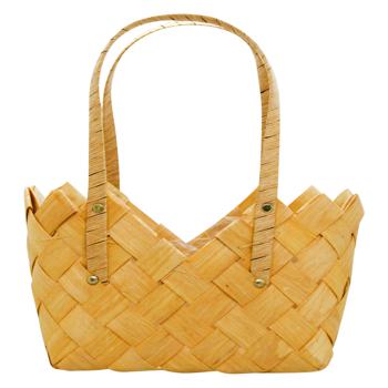 Natural Oval Basket 24*16*12cm w505 №1 - buy, prices for - photo 2