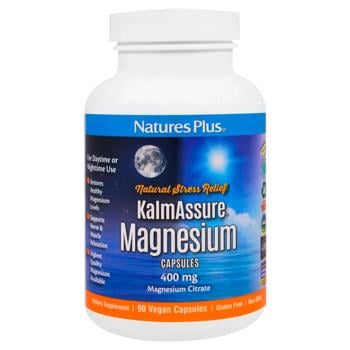 Nature's Plus KalmAssure Magnesium Citrate 400mg 90 capsules - buy, prices for - photo 1