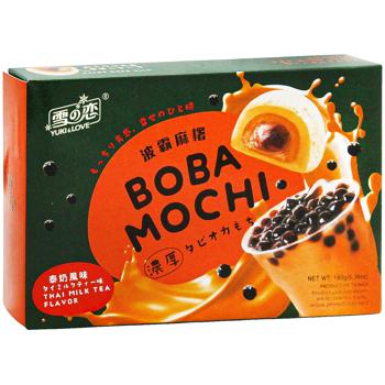 Yuki & Love Boba Mochi with Thai Milk Tea Flavour 180g - buy, prices for - photo 3