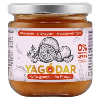 Yagodar Tangerine-Orange-Musk Nut Jam 210g - buy, prices for - photo 1