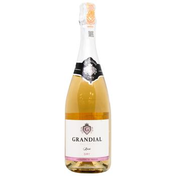 Вино игристое Grandial Brut Rose розовое сухое 11,5% 0,75л - купить, цены на ULTRAMARKET - фото 1