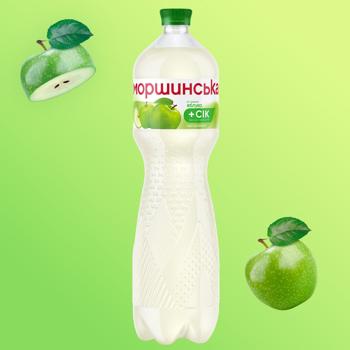 Напиток негазированный Моршинская со вкусом яблока 1,5л - купить, цены на Идеал - фото 5