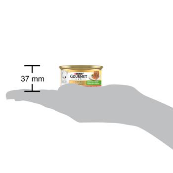Gourmet Gold Wet Food with Duck, Carrot and Spinach for Cats 85g - buy, prices for COSMOS - photo 4