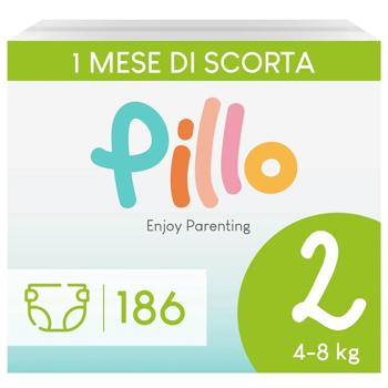 Pillo Mini Diapers 4-8kg 31pcs - buy, prices for COSMOS - photo 1