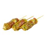 Шашлычок из куриного филе в беконе и маринаде
