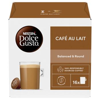 NESCAFÉ® DOLCE GUSTO® Café au Lait Coffee Capsules 10g*16pcs