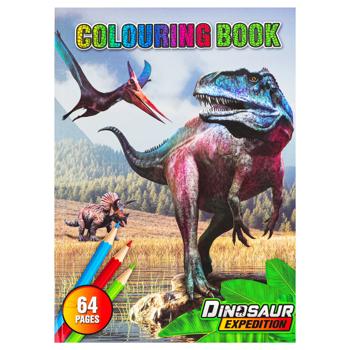 Набор для творчества Dinosaur Expedition Раскраска