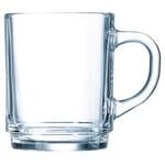 Aro Glass Mug 260ml 6pcs