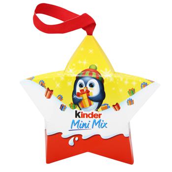 Набір новорічний Kinder Mini Мix Зірка 34г - купити, ціни на ULTRAMARKET - фото 3