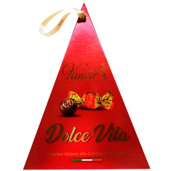 Конфеты Vanoir Dolce Vita Пирамида ореховый крем 205г - купить, цены на - фото 2