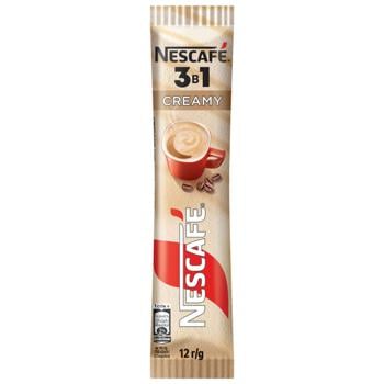 Напій кавовий NESCAFÉ® 3-в-1 Creamy розчинний у стіках 12г х 24шт - купити, ціни на METRO - фото 1