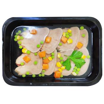 Язик Заливний 300г - купити, ціни на Чудо Маркет - фото 1