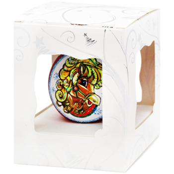 Шар ёлочный АСК Символ года стеклянный с пейзажным рисунком 6,5см в ассортименте - купить, цены на - фото 6