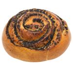 Roll with Poppy Seeds