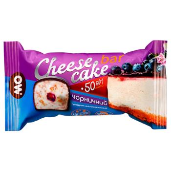 Molochnyy Ostriv Cheese Cake Bar Blueberry Glazed Curd Snack 26% 50g - buy, prices for Chudo Market - photo 1