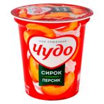 Chudo Peach Whipped Curd Dessert 5% 170g