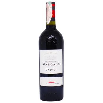 Calvet Margaux red dry wine 13.5% 0.75l - buy, prices for MegaMarket - photo 1