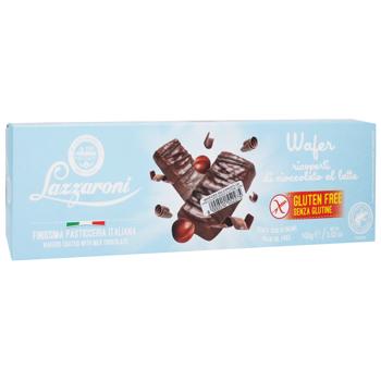 Ваф. Lazzaroni 100г шок.глаз.нач.фундук безглютен.(Італія) - купить, цены на КОСМОС - фото 2