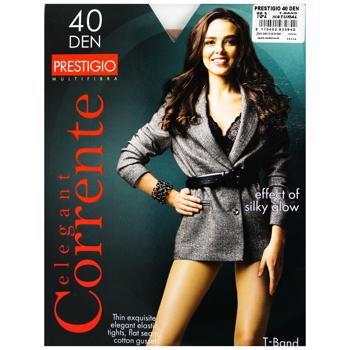 Corrente Prestigio Women Tights 40Den Natural Size 2 - buy, prices for - photo 1