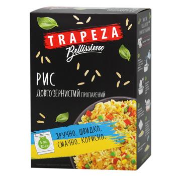 Рис Trapeza довгозернистий пропарений 5шт*80г - купити, ціни на - фото 3