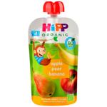 Пюре фруктове Hipp Hippis Яблуко-груша-банан 100г