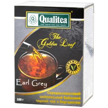 Qualitea Earl Grey Ceylon Black Tea 100g - buy, prices for ULTRAMARKET - photo 1