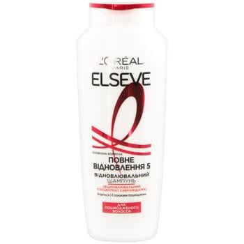 Шампунь L'Oreal Paris Elseve Полное восстановление 5 для поврежденных волос 400мл - купить, цены на Идеал - фото 1