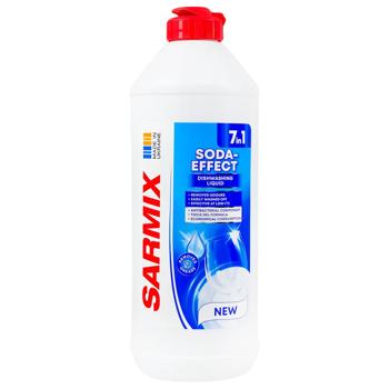 Sarmix Soda-Effect Dishwashing Liquid 500ml - buy, prices for Chudo Market - photo 1