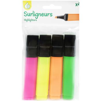 Auchan Set of Text Markers 4pcs - buy, prices for Auchan - photo 1