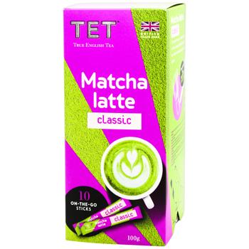 TET Matcha Latte Classic Drink Based On Green Tea 10g*10pcs - buy, prices for Supermarket "Kharkiv" - photo 1