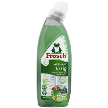 Средство чистящее Frosch Уксус для унитаза 750мл - купить, цены на Cупермаркет "Харьков" - фото 1