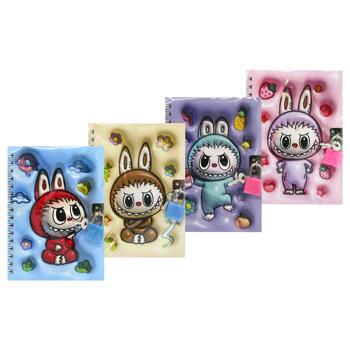 Labubu Lock Notebook 48 sheets - buy, prices for ULTRAMARKET - photo 1