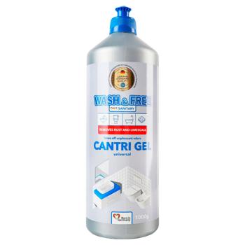 Средство универсальное Wash&Free Сантри-гель 1л - купить, цены на ЕКО Маркет - фото 1