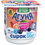 Творожок Агуня Иммунити Малина-черная смородина-шиповник 3,9% 90г