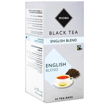 Чай чорний Rioba English Blend 1,5г*25шт - купити, ціни на - фото 2