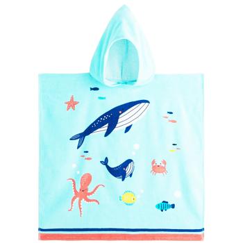 Пончо Auchan Kids Velvet 320г/м² 65х65см в ассортименте - купить, цены на - фото 2