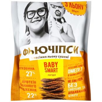 FutureFood Baby Smart Fuchips from Flax Seeds 50g